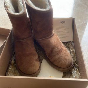 UGGS Classic Short Chestnut Size 8
